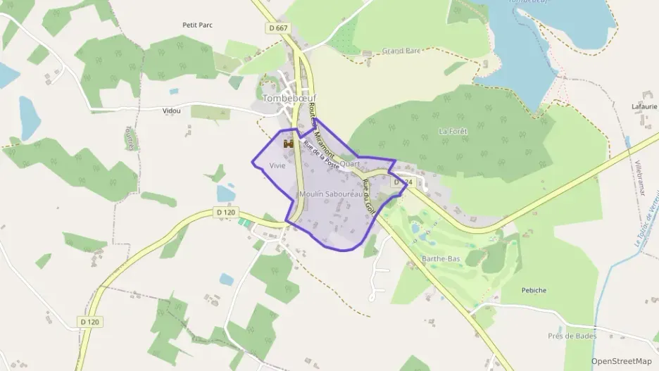 Maison 130 m² quatre pièces à vendre à Tombebœuf