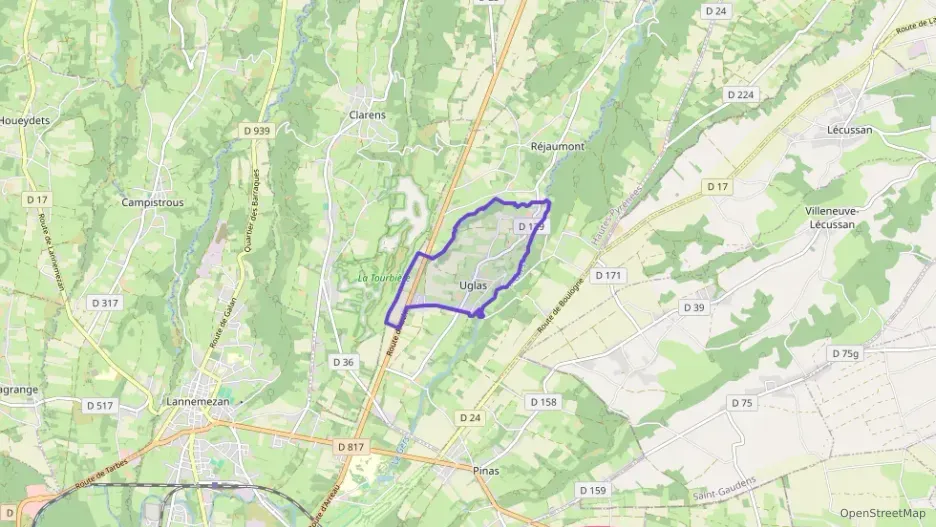 Maison 86 m² trois pièces à vendre à Uglas Maison 86 m² trois pièces à vendre à Uglas