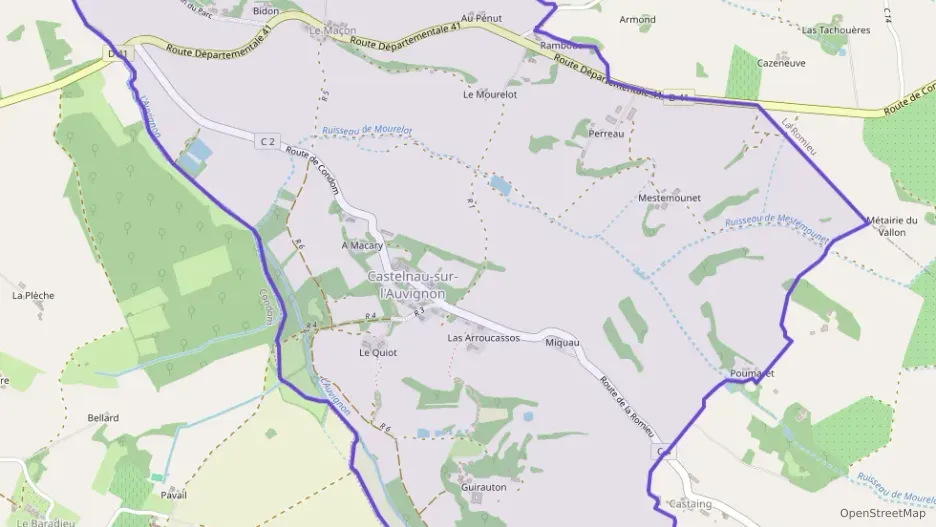 Maison 175 m² cinq pièces à vendre à Castelnau-sur-l`Auvignon