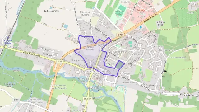 Maison 95 m² trois pièces à vendre à Azay-le-Rideau