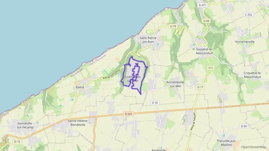 Maison 160 m² quatre pièces à vendre à Écretteville-sur-Mer