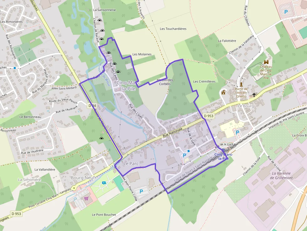 Maison 45 m² trois pièces à vendre à Cinq-Mars-la-Pile