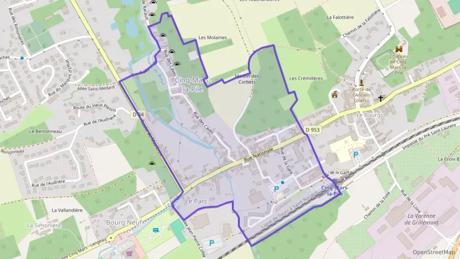 Maison 45 m² trois pièces à vendre à Cinq-Mars-la-Pile