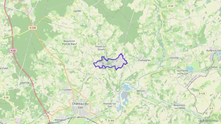 Maison 74 m² trois pièces à vendre à Flée Maison 74 m² trois pièces à vendre à Flée