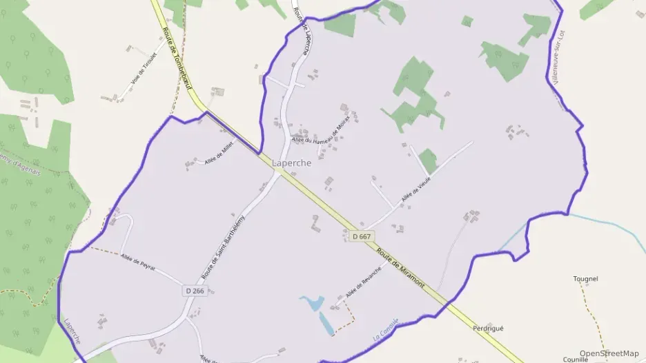 Maison 100 m² quatre pièces à vendre à Laperche Maison 100 m² quatre pièces à vendre à Laperche