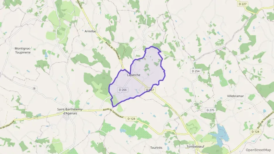 Maison 100 m² quatre pièces à vendre à Laperche Maison 100 m² quatre pièces à vendre à Laperche