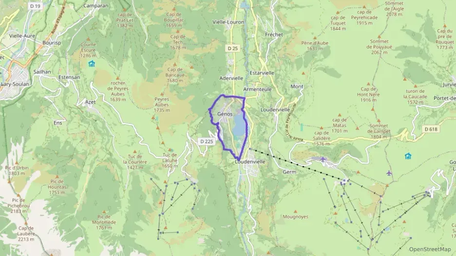 Maison 69 m² quatre pièces à vendre à Génos Maison 69 m² quatre pièces à vendre à Génos