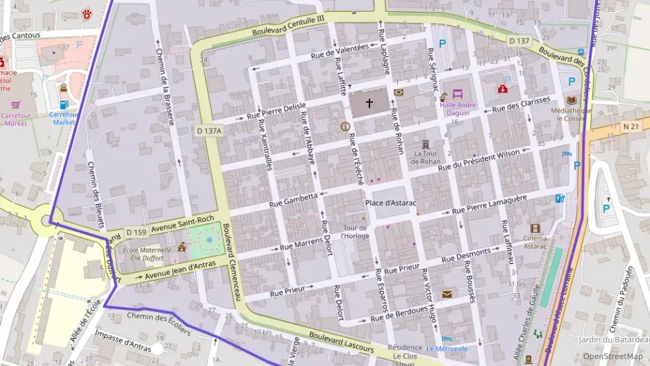 Maison 96 m² quatre pièces à vendre à Mirande