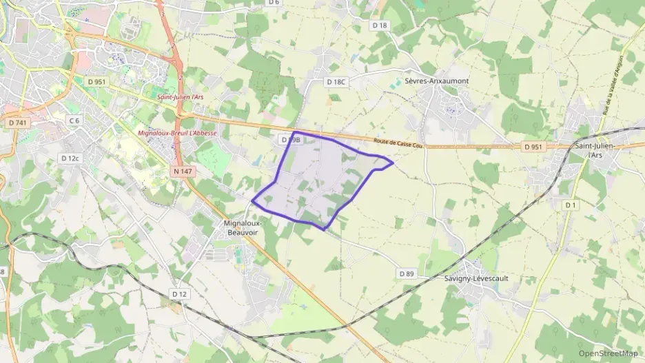 Maison 150 m² trois pièces à vendre à Mignaloux-Beauvoir