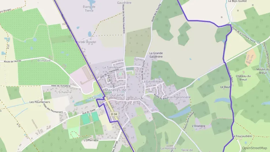 Maison 117 m² cinq pièces à vendre à Mazières-de-Touraine