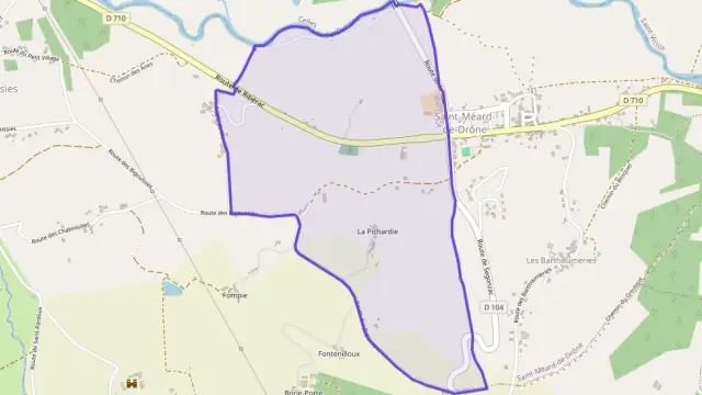 Maison 128 m² quatre pièces à vendre à Saint-Méard-de-Drône