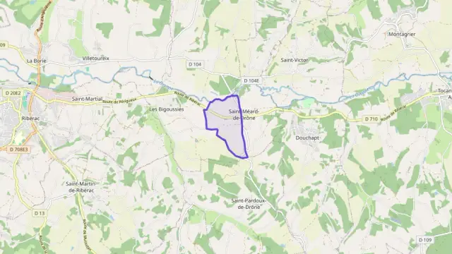 Maison 128 m² quatre pièces à vendre à Saint-Méard-de-Drône