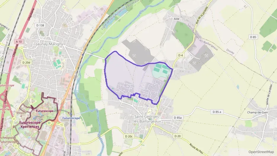Maison 80 m² cinq pièces à vendre à Saint-Georges-lès-Baillargeaux