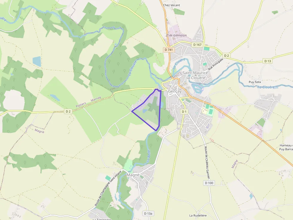 Maison 92 m² trois pièces à vendre à Gençay