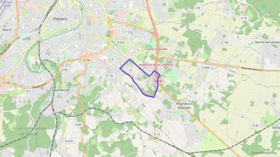 Maison 88 m² quatre pièces à vendre à Poitiers Maison 88 m² quatre pièces à vendre à Poitiers