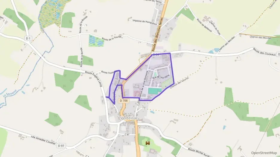 Maison 88 m² quatre pièces à vendre à Verteillac Maison 88 m² quatre pièces à vendre à Verteillac