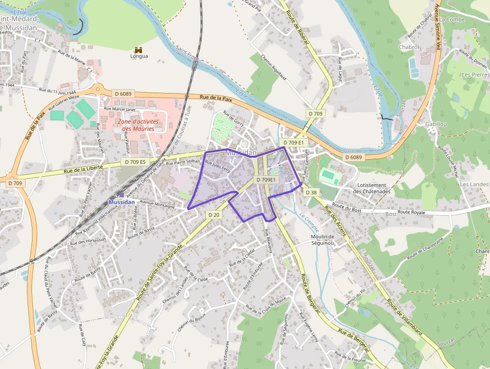 Maison 66 m² trois pièces à vendre à Mussidan