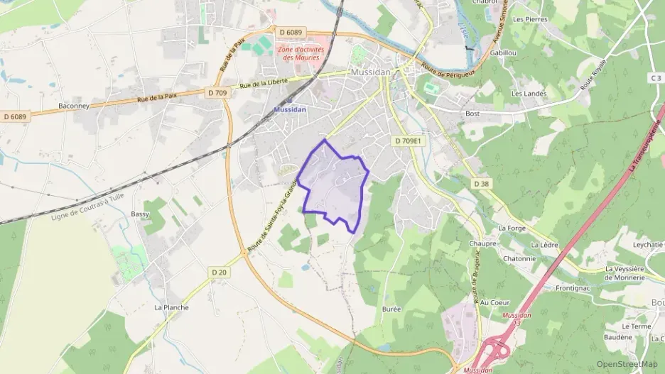 Maison 100 m² cinq pièces à vendre à Mussidan