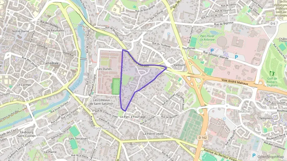 Maison 107 m² cinq pièces à vendre à Poitiers Maison 107 m² cinq pièces à vendre à Poitiers