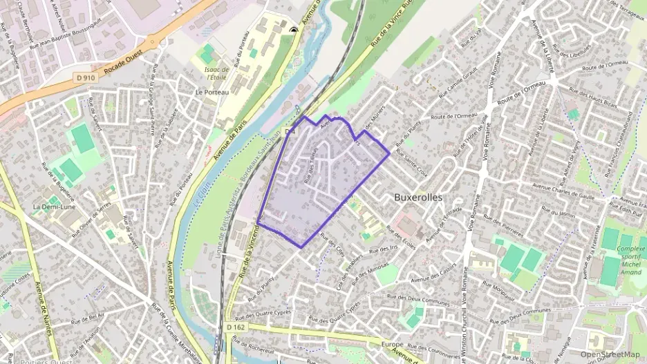 Maison 93 m² cinq pièces à vendre à Buxerolles Maison 93 m² cinq pièces à vendre à Buxerolles