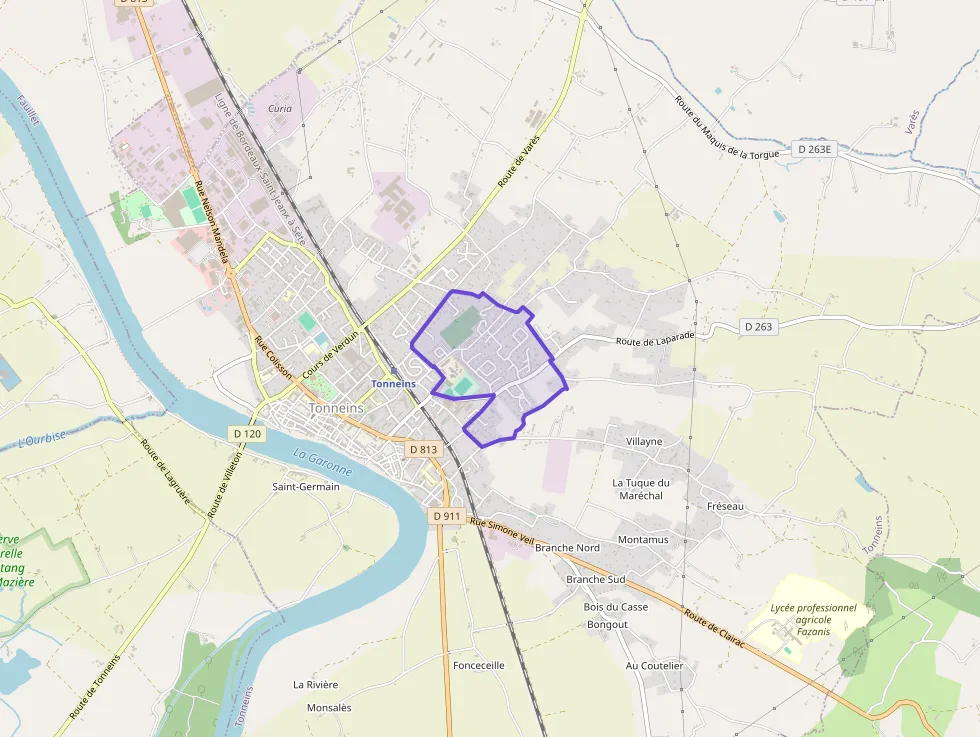 Maison 74 m² quatre pièces à vendre à Tonneins