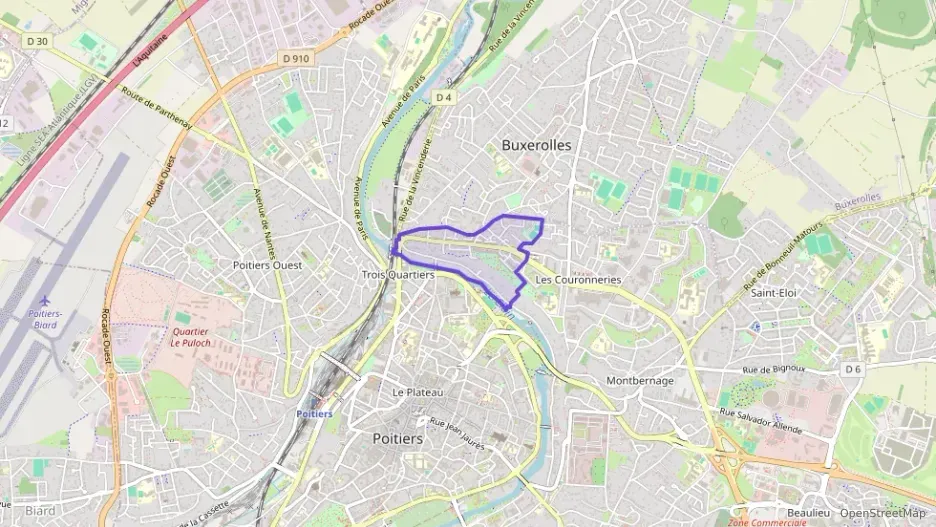 Maison 68 m² quatre pièces à vendre à Poitiers