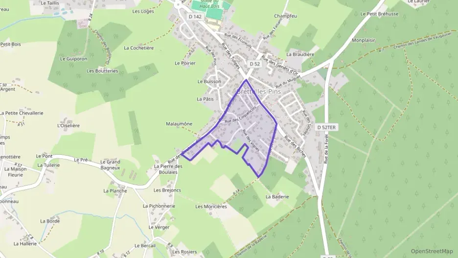 Maison 75 m² trois pièces à vendre à Brette-les-Pins Maison 75 m² trois pièces à vendre à Brette-les-Pins