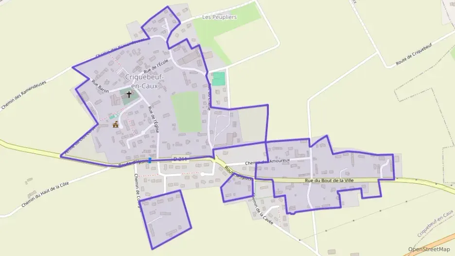 Maison 80 m² cinq pièces à vendre à Criquebeuf-en-Caux