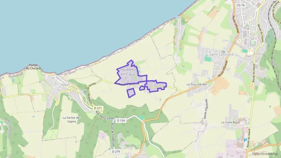 Maison 80 m² cinq pièces à vendre à Criquebeuf-en-Caux