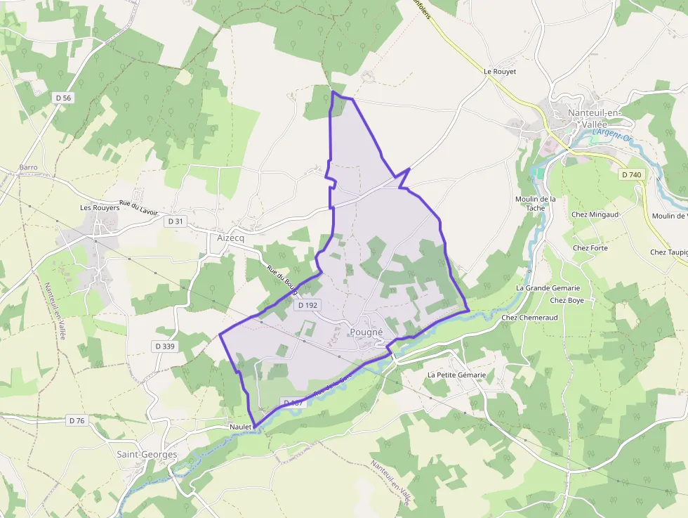 Maison 150 m² quatre pièces à vendre à Nanteuil-en-Vallée