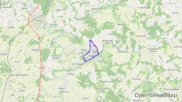 Maison 150 m² quatre pièces à vendre à Nanteuil-en-Vallée