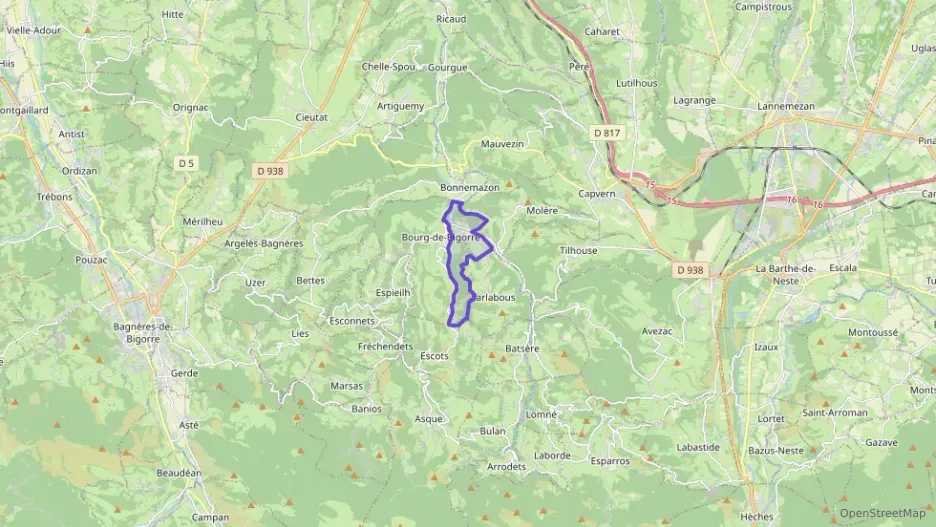 Maison 55 m² deux pieces à vendre à Bourg-de-Bigorre