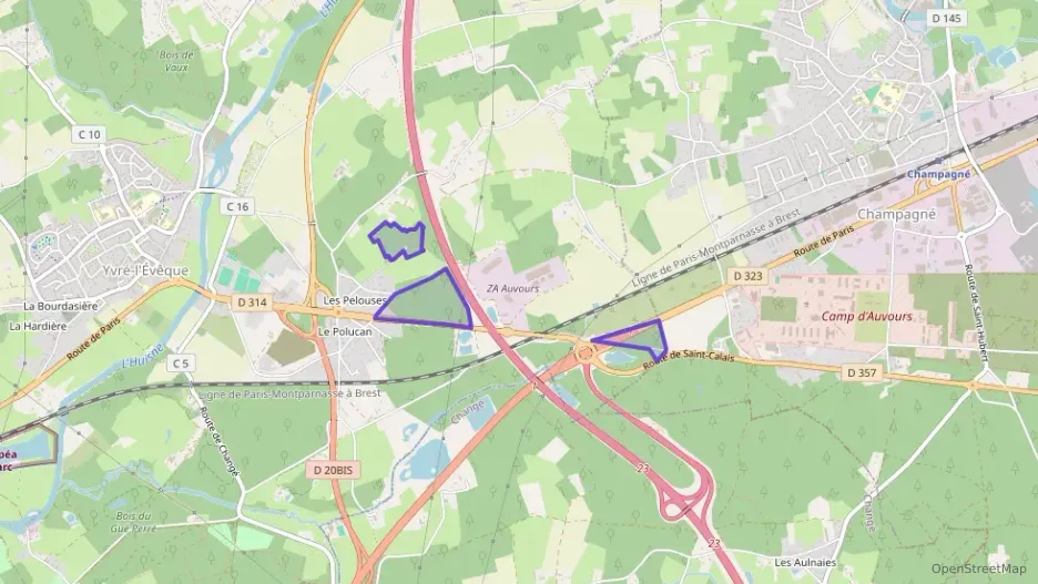 Maison 60 m² quatre pièces à vendre à Yvré-l`Évêque