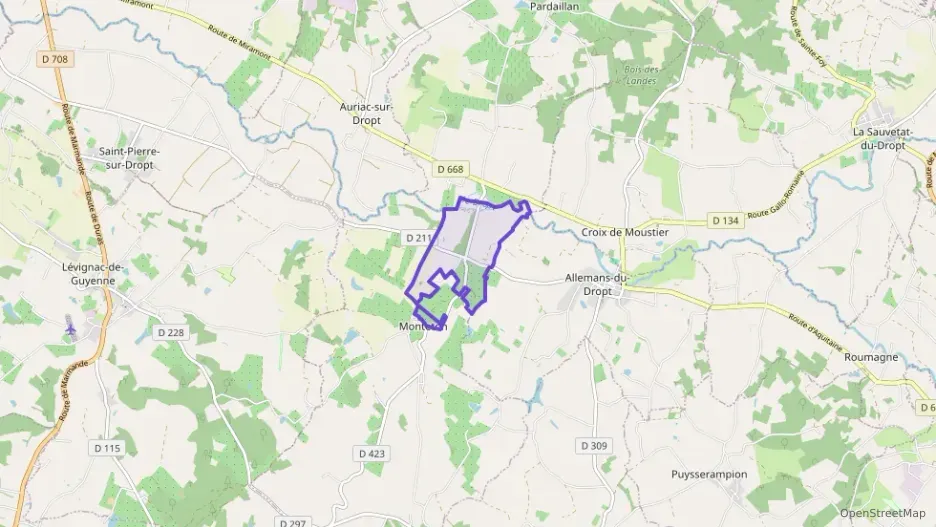 Maison 230 m² sept pièces à vendre à Monteton