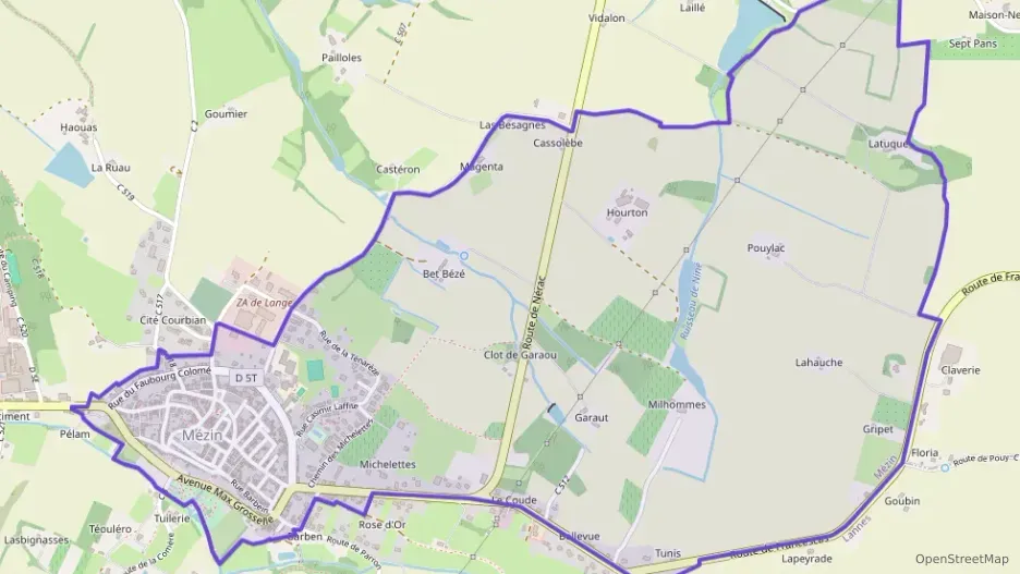 Maison 57 m² quatre pièces à vendre à Mézin Maison 57 m² quatre pièces à vendre à Mézin