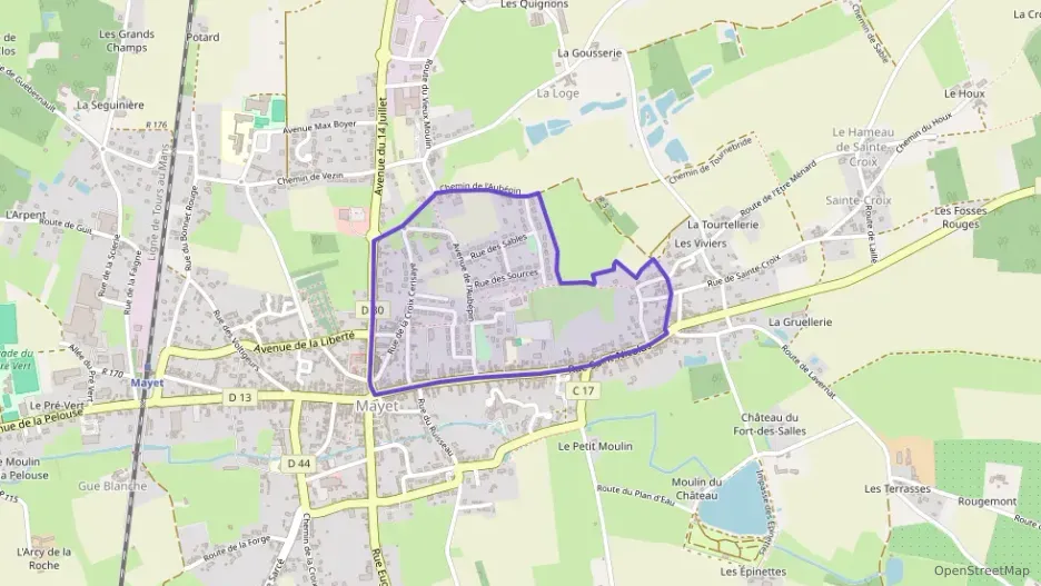 Maison 118 m² six pièces à vendre à Mayet Maison 118 m² six pièces à vendre à Mayet