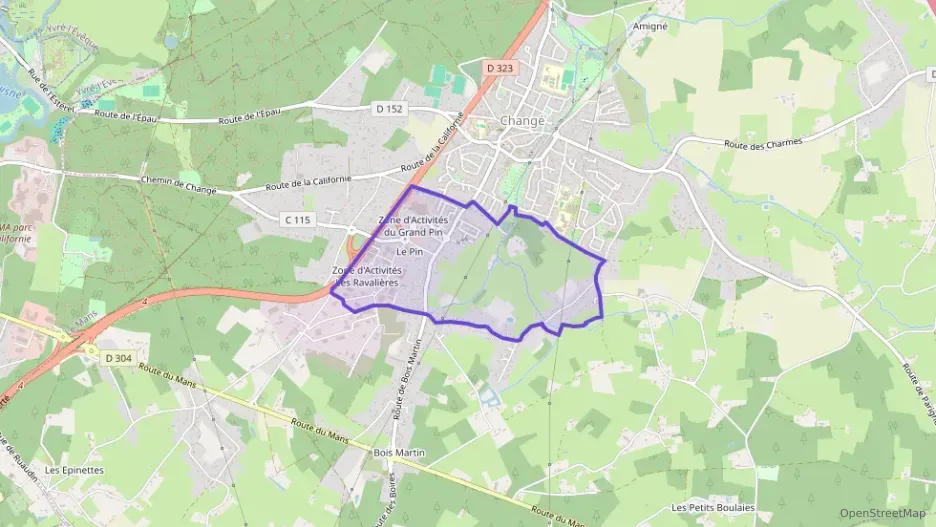 Maison 80 m² quatre pièces à vendre à Changé