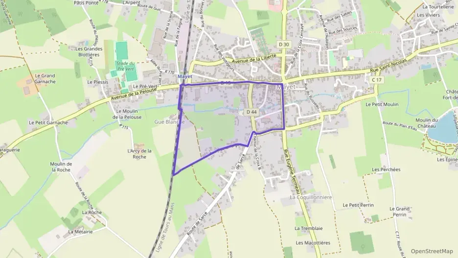 Maison 61 m² deux pieces à vendre à Mayet