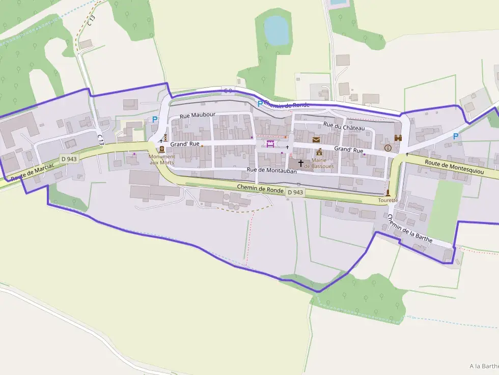 Maison 80 m² trois pièces à vendre à Bassoues