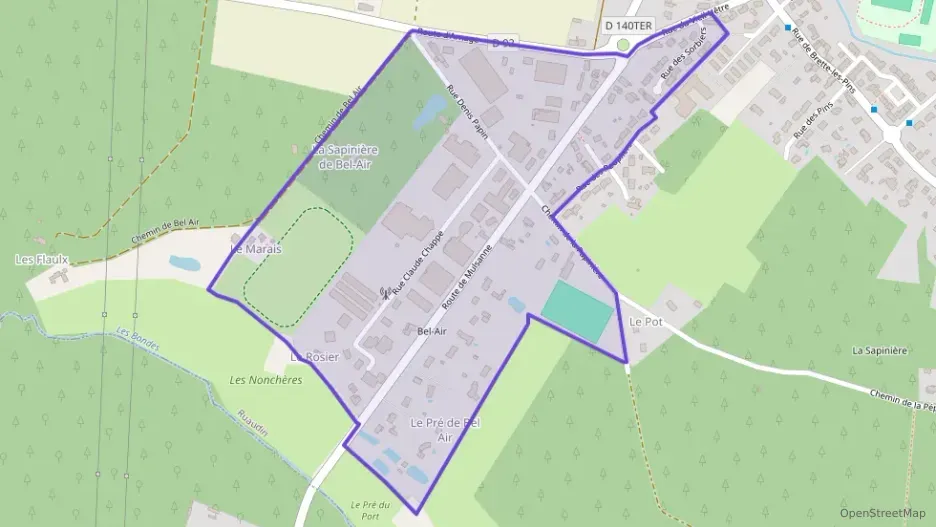 Maison 95 m² quatre pièces à vendre à Ruaudin