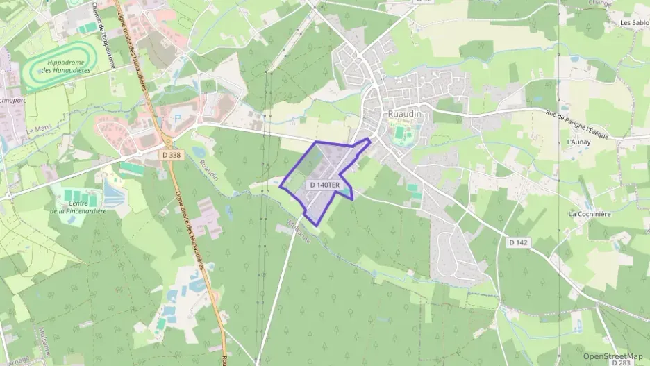Maison 95 m² quatre pièces à vendre à Ruaudin