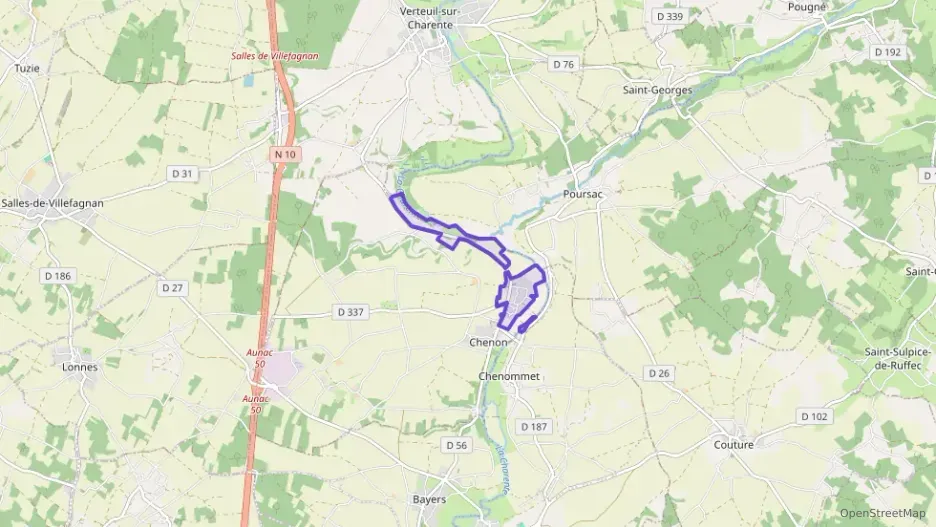 Maison 184 m² six pièces à vendre à Chenon Maison 184 m² six pièces à vendre à Chenon