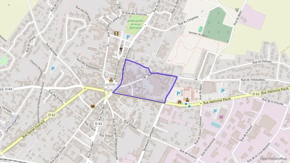 Maison 78 m² trois pièces à vendre à Neuville-de-Poitou
