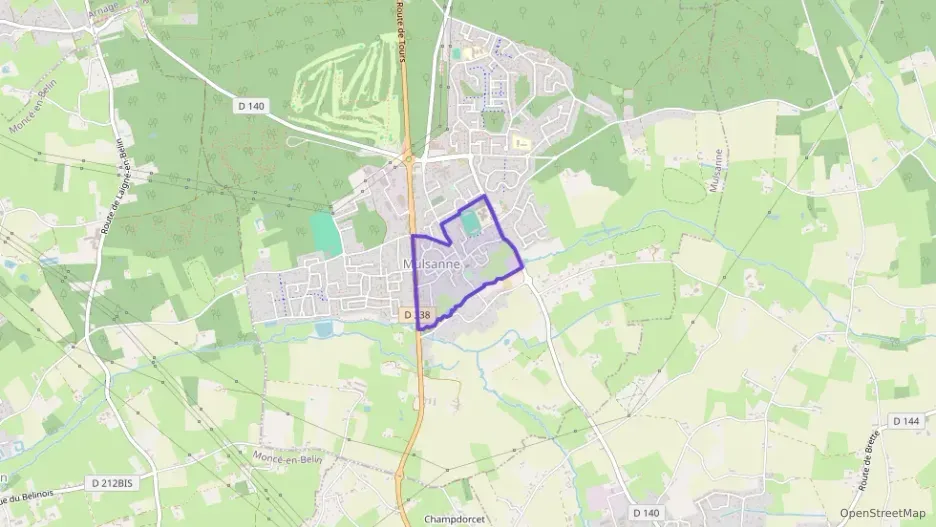 Maison 110 m² cinq pièces à vendre à Mulsanne