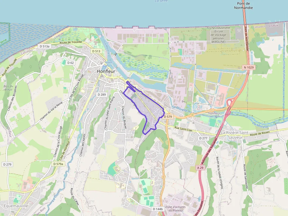 Maison 70 m² trois pièces à vendre à Honfleur