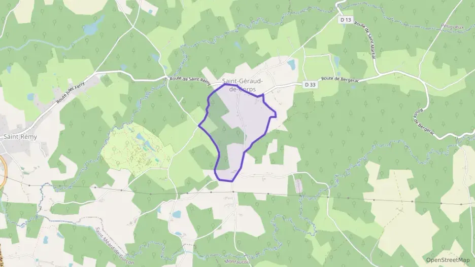 Maison 90 m² trois pièces à vendre à Saint-Géraud-de-Corps Maison 90 m² trois pièces à vendre à Saint-Géraud-de-Corps