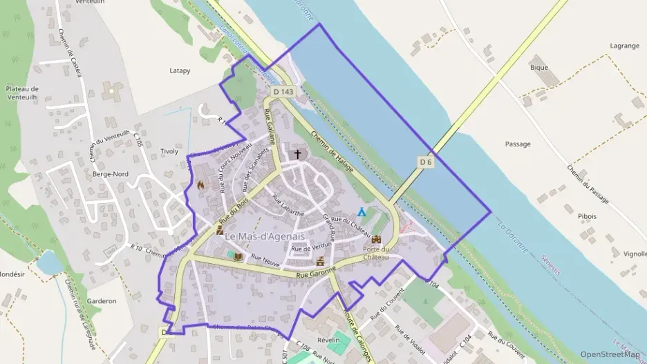 Maison 64 m² trois pièces à vendre à Le Mas-d`Agenais