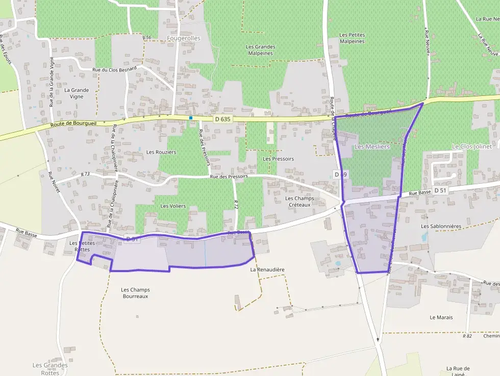 Maison 69 m² deux pieces à vendre à Restigné