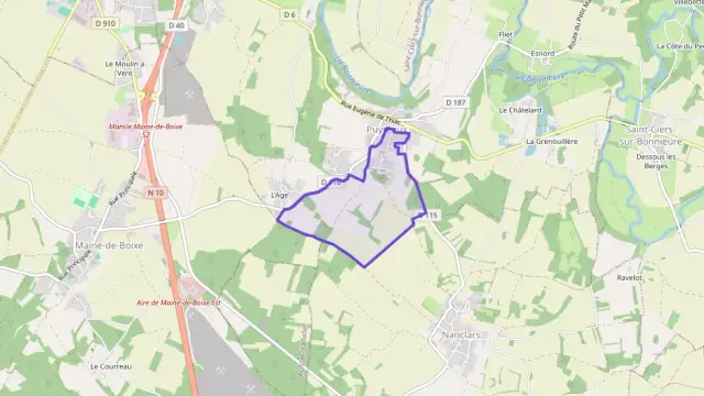 Maison 70 m² trois pièces à vendre à Puyréaux