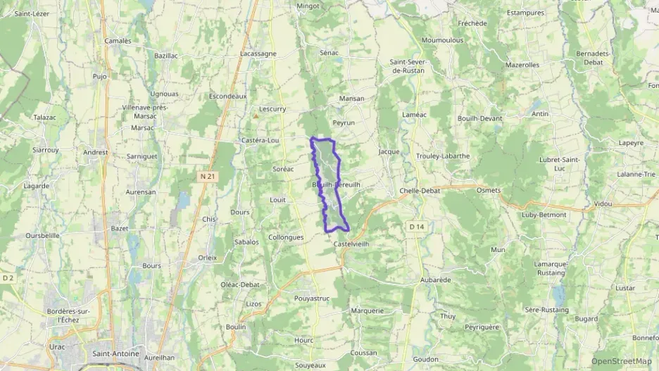 Maison 190 m² quatre pièces à vendre à Bouilh-Péreuilh Maison 190 m² quatre pièces à vendre à Bouilh-Péreuilh